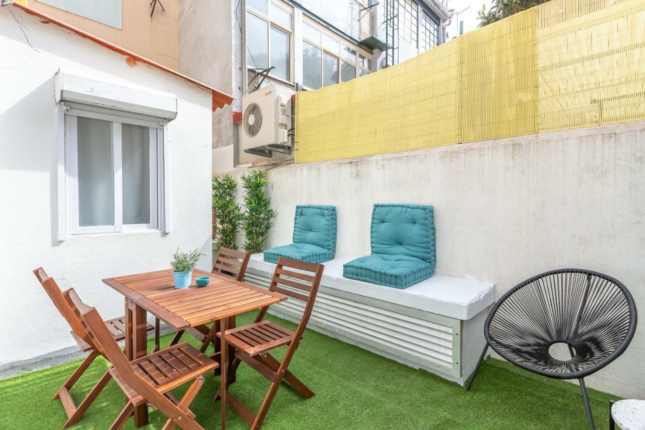 ליסבון Sunny Apartment With Patio, By Timecooler מראה חיצוני תמונה