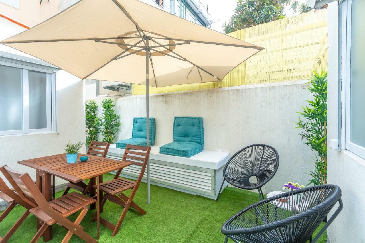 ליסבון Sunny Apartment With Patio, By Timecooler מראה חיצוני תמונה