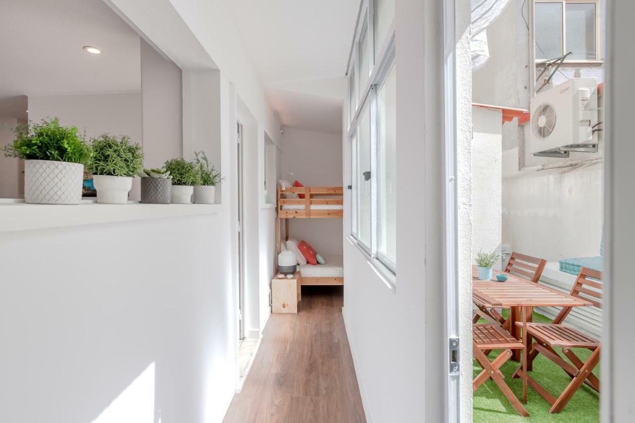 ליסבון Sunny Apartment With Patio, By Timecooler מראה חיצוני תמונה