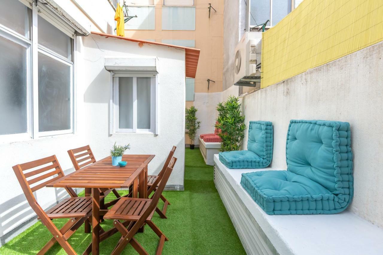 ליסבון Sunny Apartment With Patio, By Timecooler מראה חיצוני תמונה